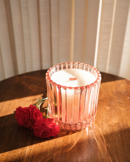 Champagne Chérie - Coconut Soy Candle (Valentine's Edition)